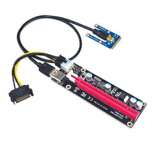 Load image into Gallery viewer, Mini PCIe to PCI express 16X Riser for Laptop External Graphics Card EXP GDC BTC Antminer Miner mPCIe to PCI-e slot Mining Card